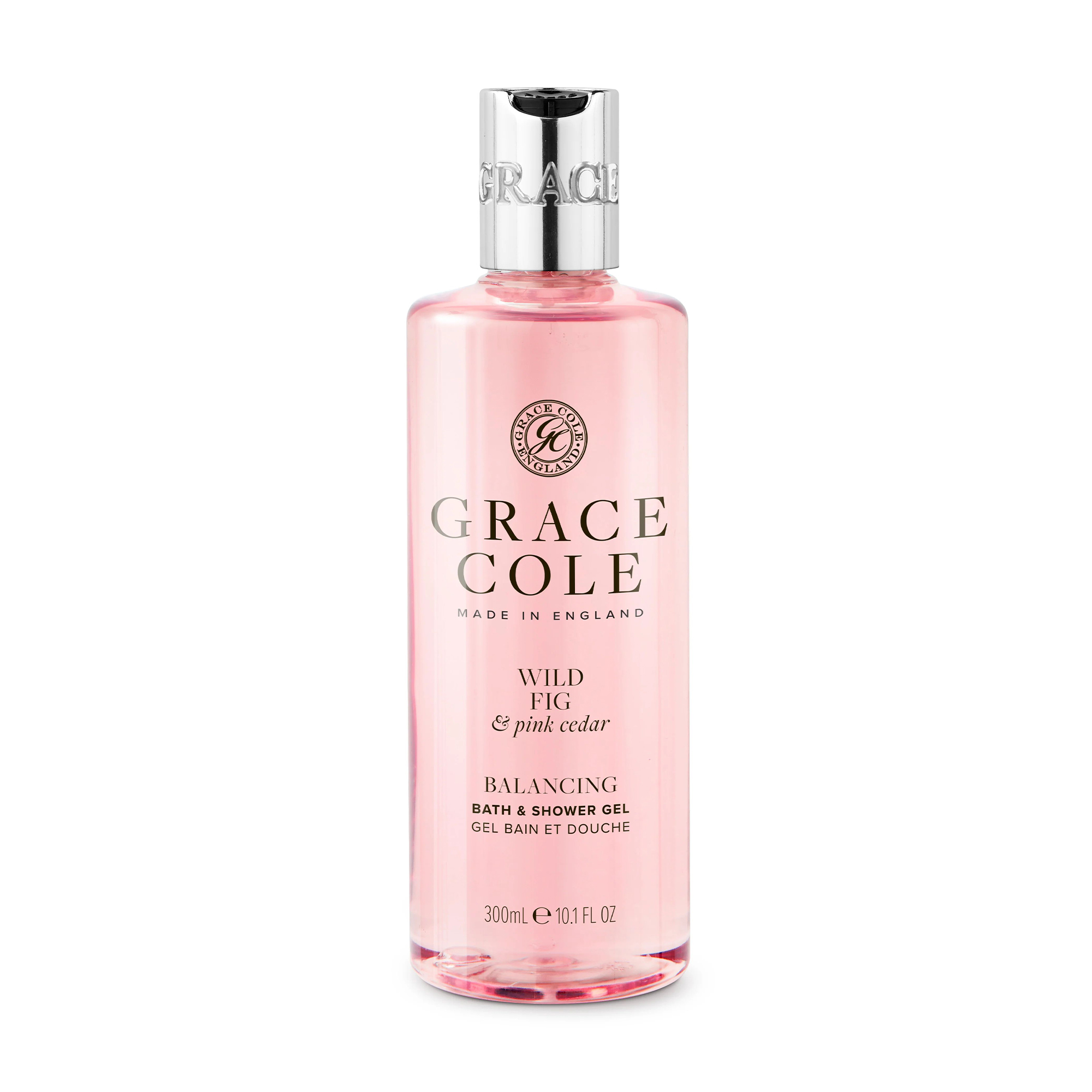 Гель для ванни та душу Grace Cole Soothing Bath &amp; Shower Gel Wild Fig &amp; Pink Cedar, 300 мл
