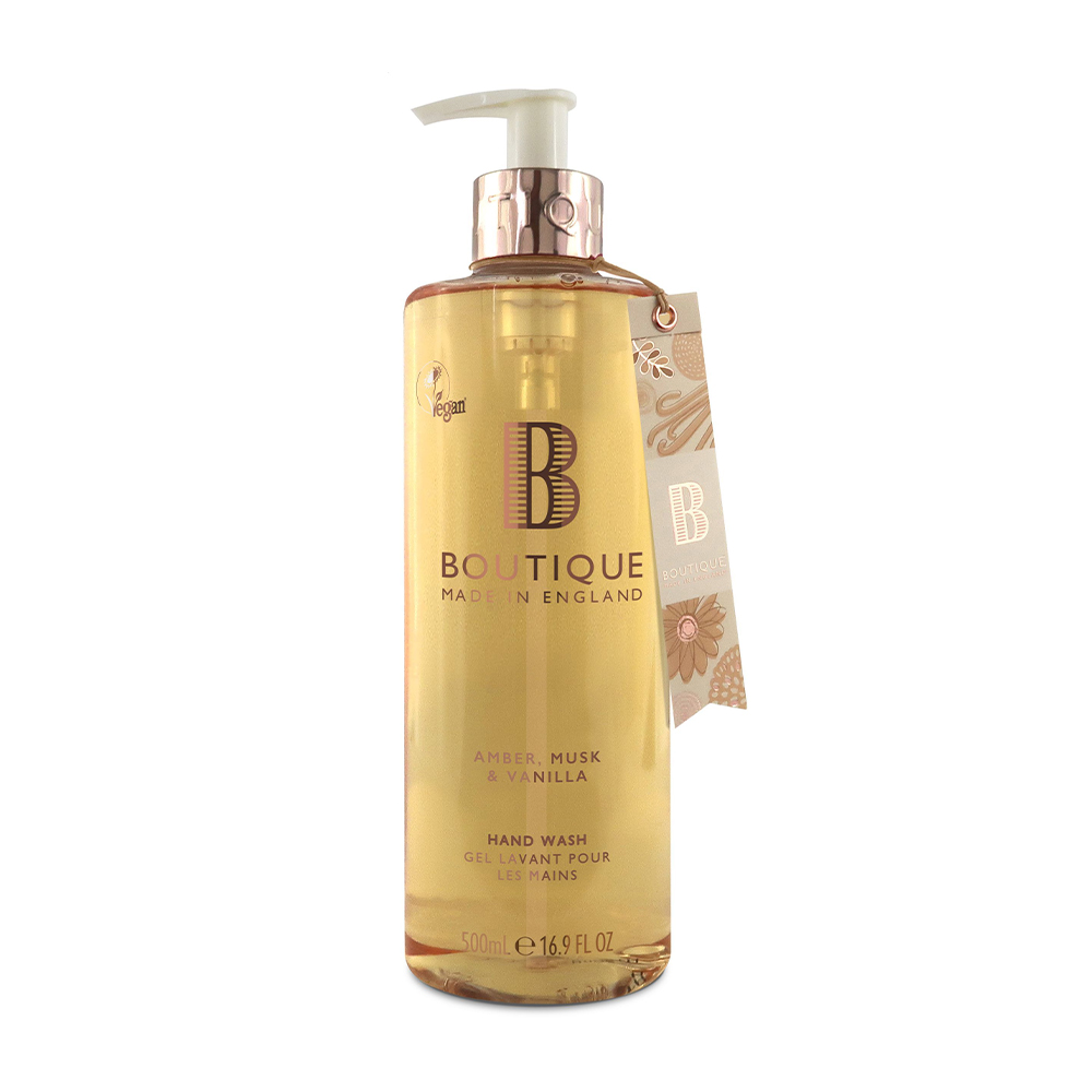 Мило рідке Grace Cole Boutique Hand Wash Amber, Musk &amp; Vanilla, 500 мл